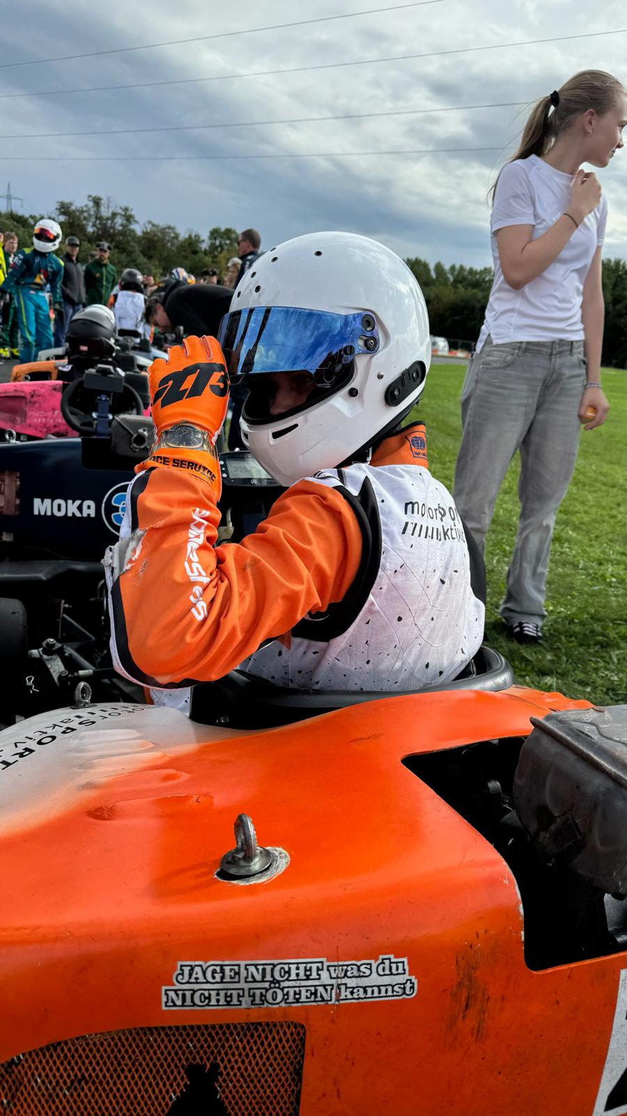 Max Marzy 2021 erster Start